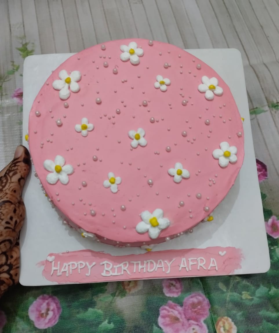 Blossom Pink Delight Cake